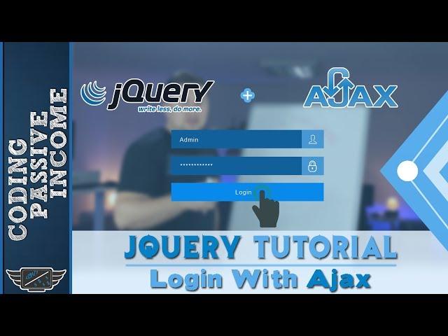 jQuery Tutorial: Create Login Form With Ajax + PHP & MySQL