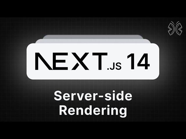 Next.js 14 Tutorial - 47 - Server-side Rendering (SSR)