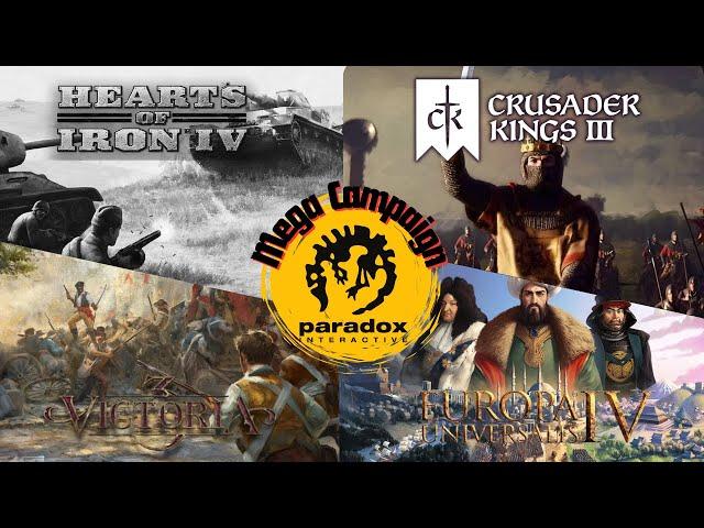 Paradox Mega Campaign: First day take 2 in Victoria 3 (Live Stream)