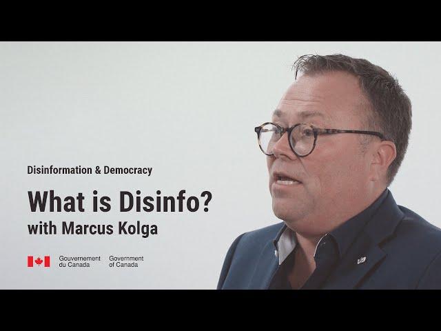 What is disinformation? with Marcus Kolga