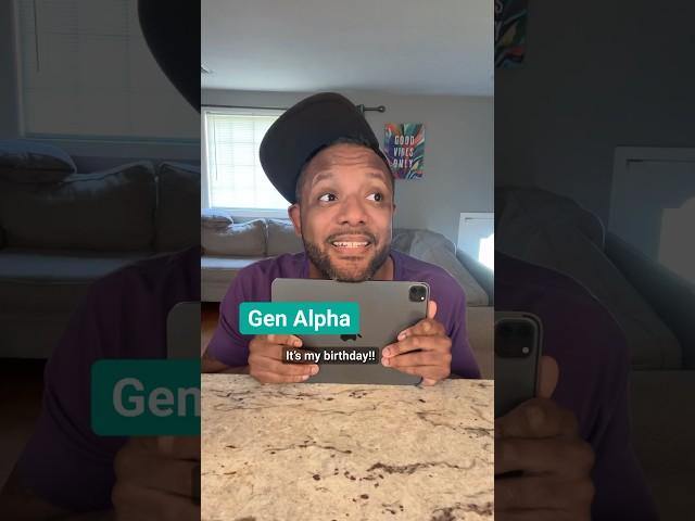 Gen Alpha TEENAGER!? #comedy