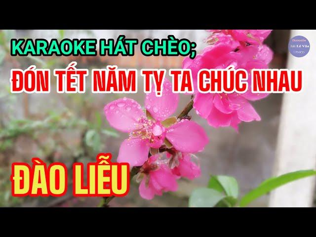 Karaoke Hát Chèo ; Đón Tết Năm Tỵ Ta Chúc Nhau _ SL : Anh Khoa Mạnh Hùng Quan Họ _ Điệu ; Đào Liễu