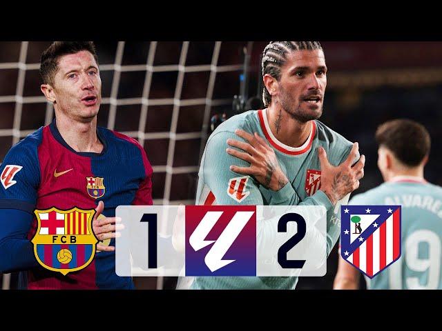 Barcelona vs Atletico Madrid [1-2], La Liga 2024/25 - MATCH REVIEW