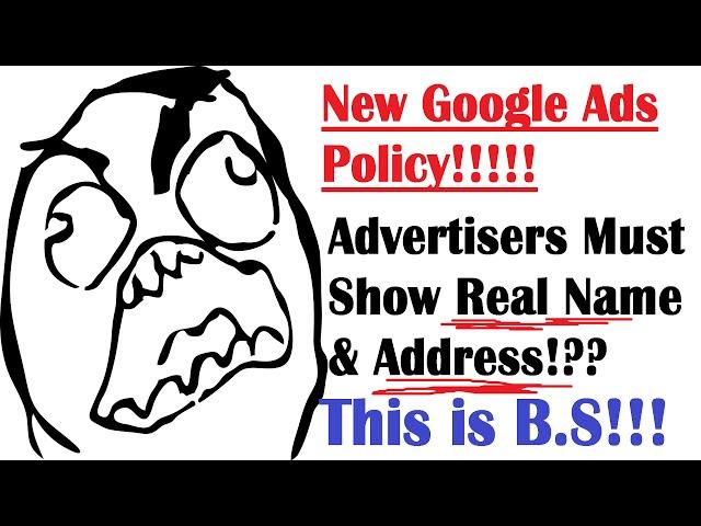 Does Google Ads Advertiser Verification Must Show Real Name & Address?