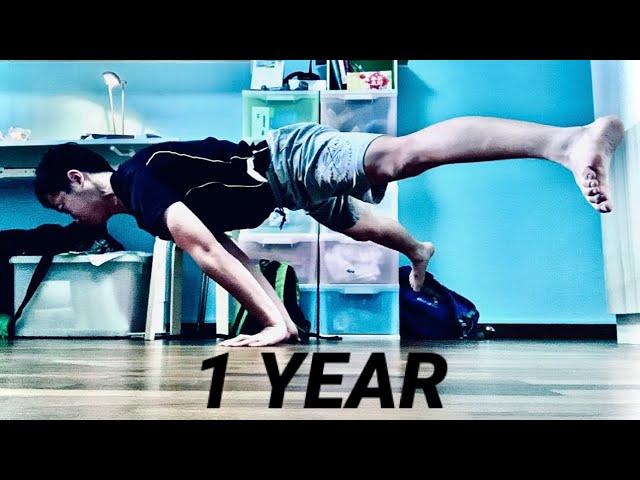 My 1 year planche progress. The result of hardwork and dedication.