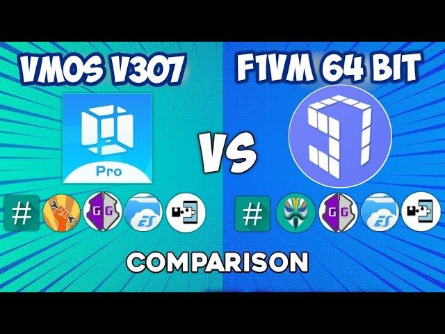 VMOS Pro Root v3.0.7 | F1VM 64 bit Work Android 9-14  vs VMOS