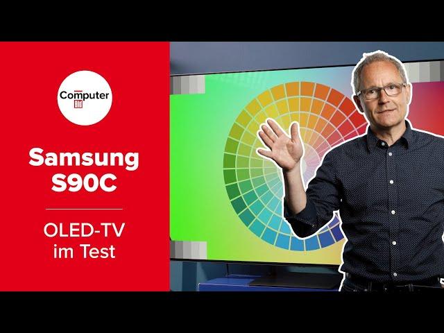 Samsung Top-OLED-TV S90C im Test: Enorm hell, fast perfekte Farben und guter Ton!