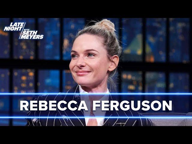 Rebecca Ferguson Completely Takes Over Seth’s Interview (Extended)