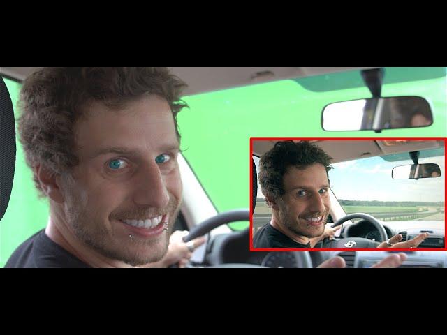 Green Screen Car Driving - VFX Teaser