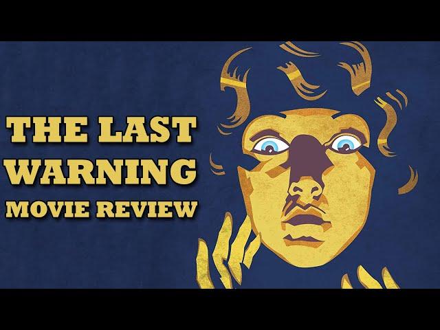 The Last Warning | 1929 | Movie Review | Masters of Cinema #243 | Blu-Ray |  Paul Leni |