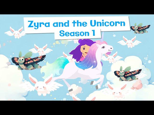 Complete Season 1 of Zyra and the Unicorn Ep 1-5: Rain Thief - Read Aloud Children's Books