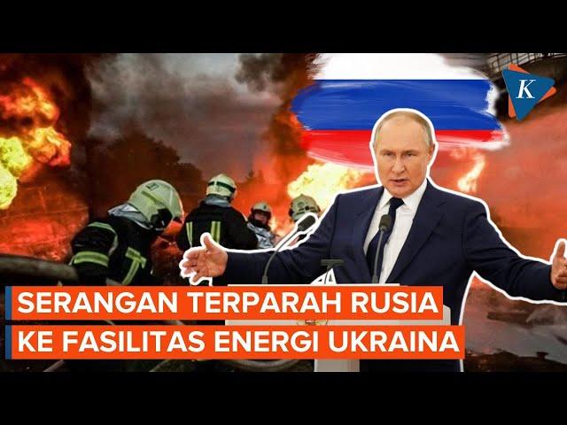 AU Ukraina: Rusia Kirim 93 Rudal dan 193 Drone, Targetkan Fasilitas Energi Kyiv