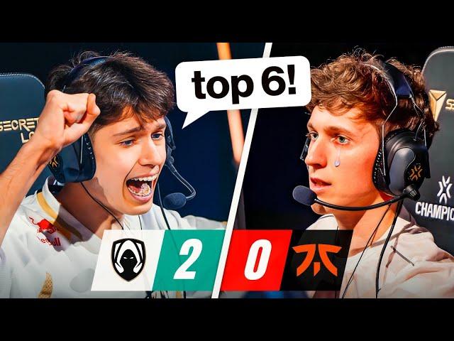 CHAMPIONS TOP 6 SECURED!!! | Team Heretics vs Fnatic Voicecomms