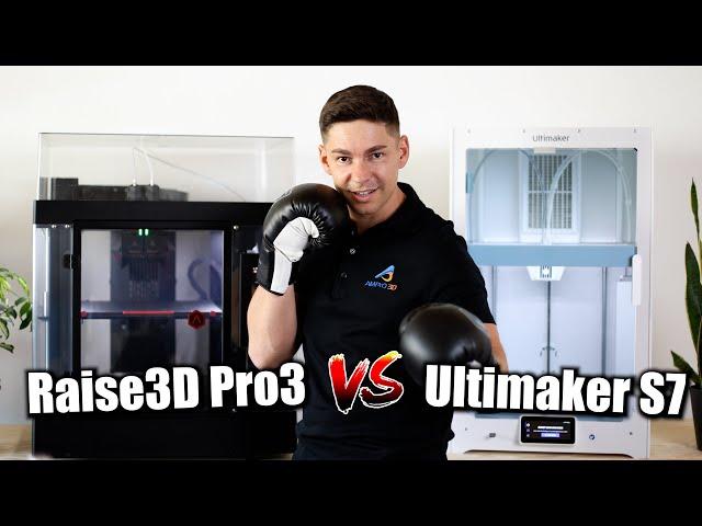 Der Vergleich der FAVORITEN! Das Ergebnis ist "eindeutig"... | Raise3D Pro3 VS. Ultimaker S7