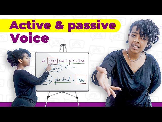 Active and passive voice | በሁላችሁም ጥያቄ መሠረት | Yimaru