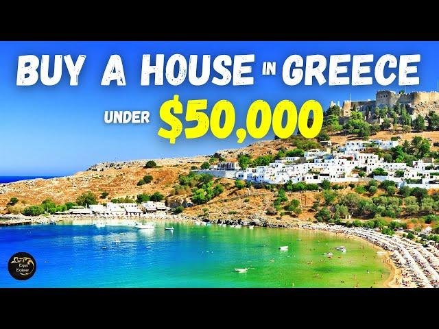 RETIRE in GREECE Rent Free: Property for under $50,000 | Living the Dream in the Mediterranean