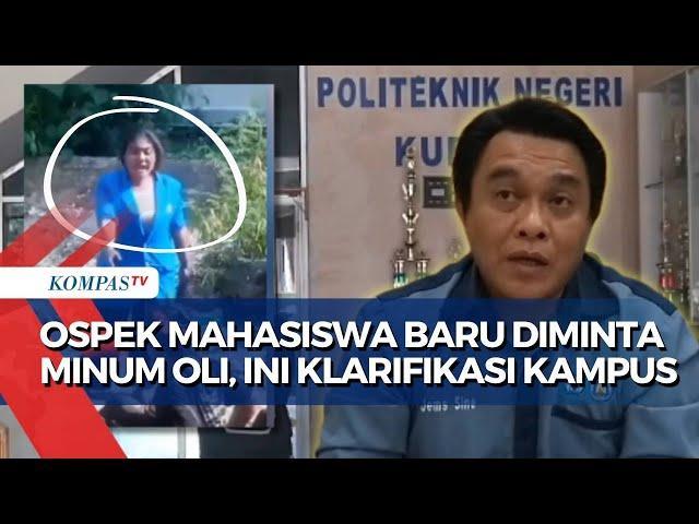 Viral di Medsos, Ini Klarifikasi Pihak Kampus soal Mahasiswa Baru Diminta Minum Oli saat Ospek