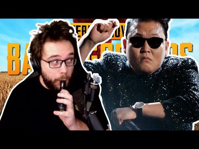 LITTÉRALEMENT GANGNAM STYLE (PUBG avec Mynthos, Fred et MV)