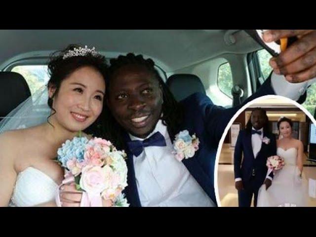 Bukti Cinta Tidak Mengenal Warna Kulit, Pria Afrika Nikahi Wanita Cantik China