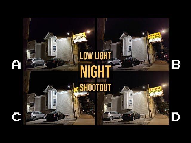 iPhone XS v OnePlus 6 v Galaxy S9+ v Pixel 2 XL - Low Light / Night Camera Shootout