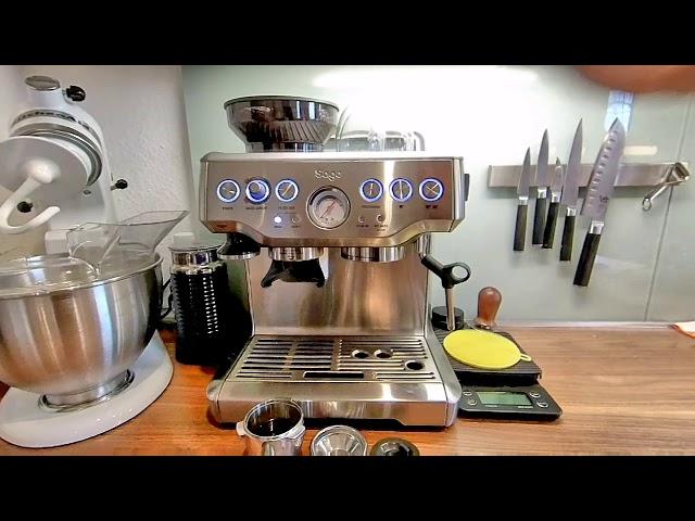 SAGE SE875 Barista Express " Clean Me"  Tutorial