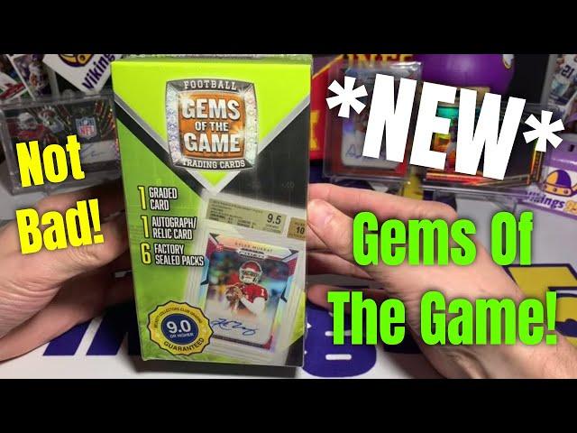 *NEW* Gems Of The Game Football Repack Box! I am surprised by the pack lineup and guaranteed hit!!