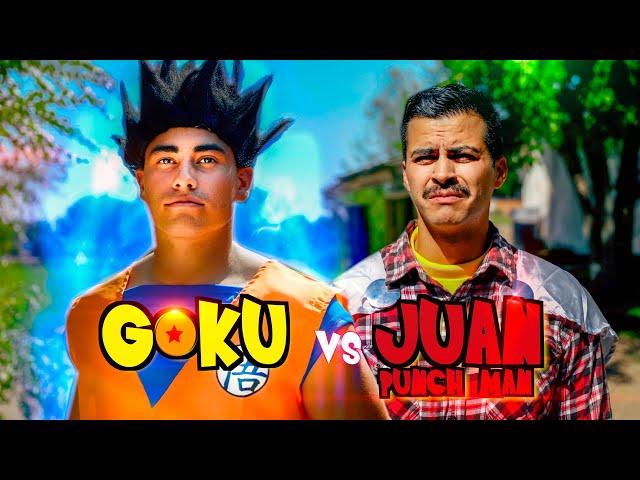 Goku vs Juan Punch Man | David Lopez