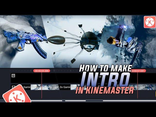 How to Make Gaming Intro in Kinemaster Malayalam | 3D Intro | എങ്ങനെ Gaming Intro ഉണ്ടാക്കാം