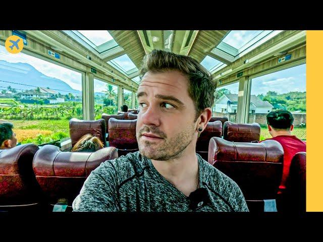 My favorite train ride ever was in Indonesia