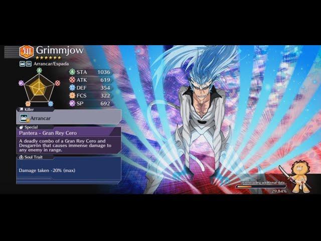 BLEACH BRAVE SOULS - Grimmjow (Pantera- Gran Rey Cero)