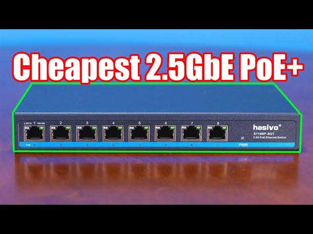 The Cheap 8-port PoE+ 2.5GbE Switch We Have Been Waiting For