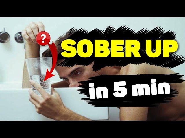 How to get rid of alcohol breath - Sober Up in 5 minutes