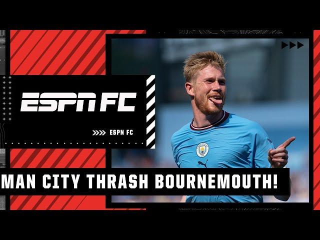 Man City vs. Bournemouth REACTION! Can anyone stop Pep Guardiola’s side? | ESPN FC