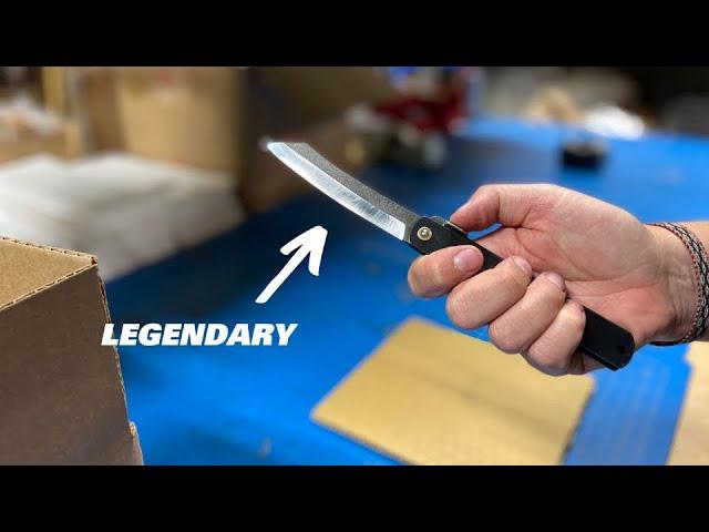 The Legendary Higonokami Pocket Knife