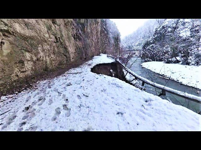 Старая дорога на Красную Поляну. САМАЯ ОПАСНАЯ ДОРОГА