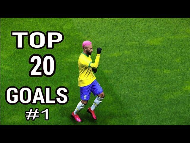 PES 2020 ️TOP 20 GOALS - #1 HD