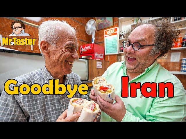 Goodbye Iran (Mr. Taster's last day in Tehran)