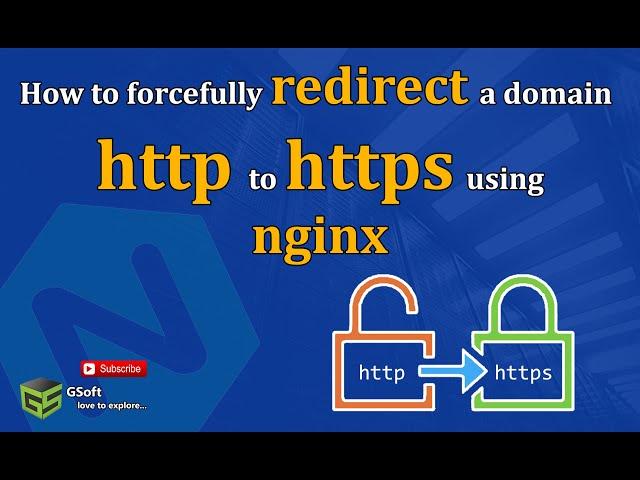 How to redirect all http requests to https using nginx web server | step by step tutorial