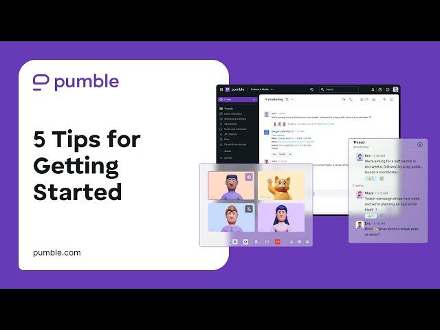 5 Tips for Getting Started in Pumble