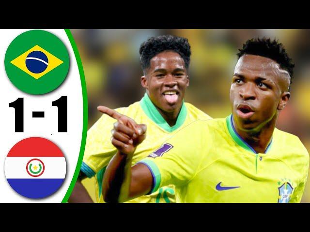 Brazil vs Uruguay 1-1 - All Goals & Highlights - 2024