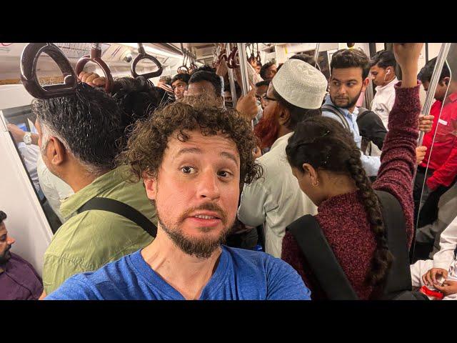 I got on INDIA's subway | Is it as bad and dirty as they say?