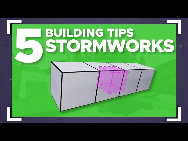 5 Building Tips For Stormworks