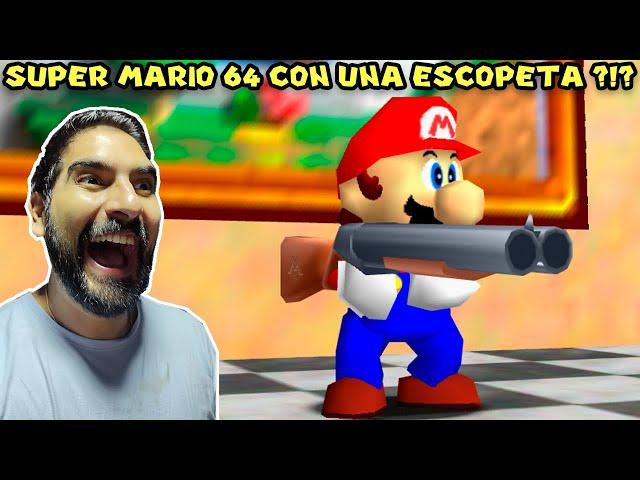 MARIO 64... CON UNA ESCOPETA ?!? - Shotgun Mario 64 con Pepe el Mago (#1)