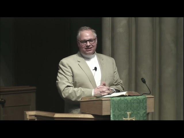 May 26 Sermon