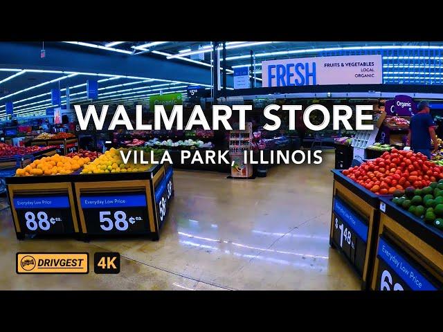 Walmart Supercenter | Walk Tour | 4K | Drivgest