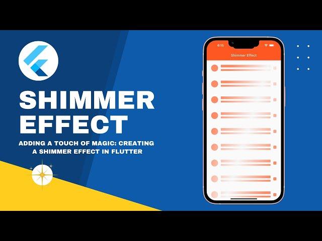 Creating a Shimmering Loading Screen in Flutter: A Tutorial