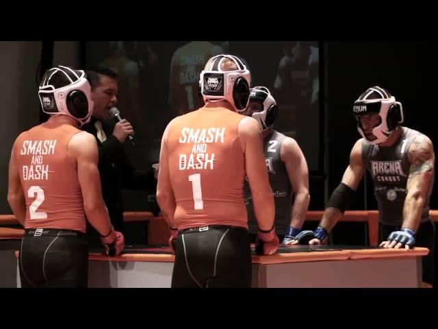 Arena Combat American Battleground | epic bout between Warrior Brigade and  team of Smash and Dash