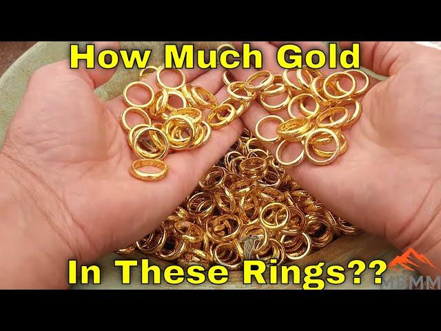 Refining & Recovering Gold From Rings and Jewelry