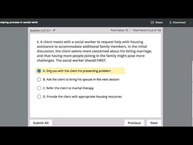 LMSW and LCSW Practice Questions