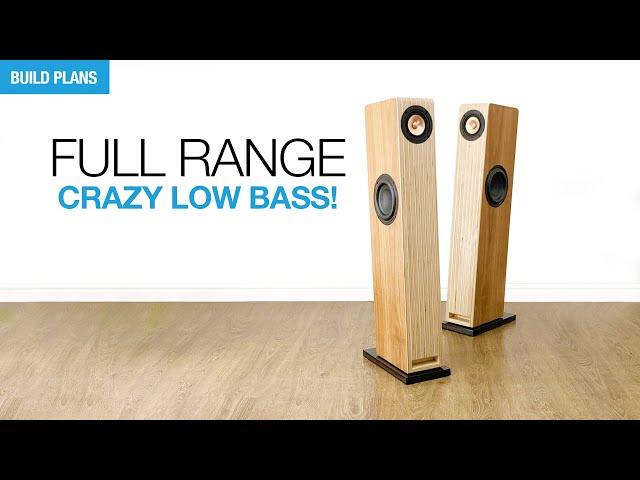 Building a Full Range Tower / Floor Stander Speaker - by SoundBlab